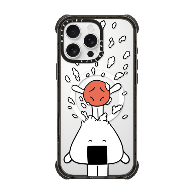 FURIIRAKUN x CASETiFY iPhone 16 Pro Max Case Sticker,Cartoon Black ウルトラ インパクトケース MagSafe 対応 Onigiri & Umeboshi Pop out by FURIIRAKUN Back to School FURIIRAKUN x CASETiFY iPhone 16 Pro Max Case Sticker,Cartoon Black ウルトラ インパクトケース MagSafe 対応 Onigiri & Umeboshi Pop out by FURIIRAKUN Back to School