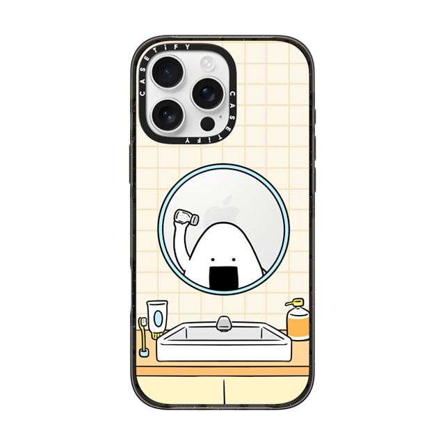 FURIIRAKUN x CASETiFY iPhone 16 Pro Max Case Cartoon,Food Black Impact Case Onigiri morning routine by FURIIRAKUN Mother's Day FURIIRAKUN x CASETiFY iPhone 16 Pro Max Case Cartoon,Food Black Impact Case Onigiri morning routine by FURIIRAKUN Mother's Day
