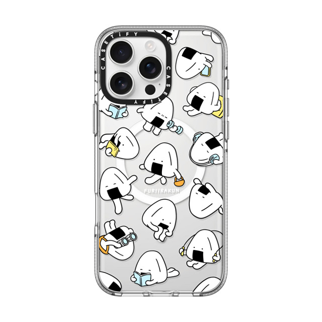 FURIIRAKUN x CASETiFY iPhone 16 Pro Max Case Sticker,Cartoon Clear Clear Case MagSafe Compatible Onigiri Day to day by FURIIRAKUN Mother's Day FURIIRAKUN x CASETiFY iPhone 16 Pro Max Case Sticker,Cartoon Clear Clear Case MagSafe Compatible Onigiri Day to day by FURIIRAKUN Mother's Day