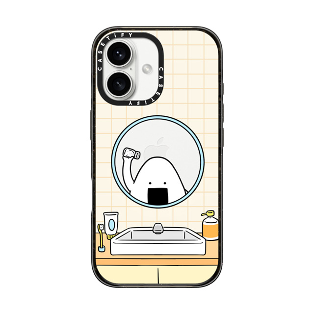 FURIIRAKUN x CASETiFY iPhone 16 Case Cartoon,Food Black Impact Case Onigiri morning routine by FURIIRAKUN Father's Day FURIIRAKUN x CASETiFY iPhone 16 Case Cartoon,Food Black Impact Case Onigiri morning routine by FURIIRAKUN Father's Day