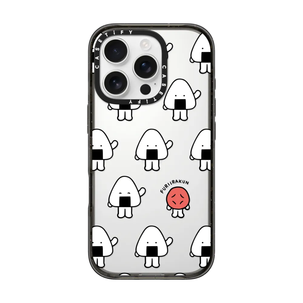 Impact iPhone 16 Pro Case - Onigiri&Umeboshi Monogram by FURIIRAKUN