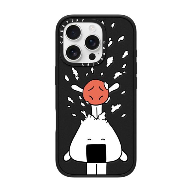 FURIIRAKUN x CASETiFY iPhone 16 Pro Case Sticker,Cartoon Matte Black Impact Case MagSafe Compatible Onigiri & Umeboshi Pop out by FURIIRAKUN Back to School FURIIRAKUN x CASETiFY iPhone 16 Pro Case Sticker,Cartoon Matte Black Impact Case MagSafe Compatible Onigiri & Umeboshi Pop out by FURIIRAKUN Back to School