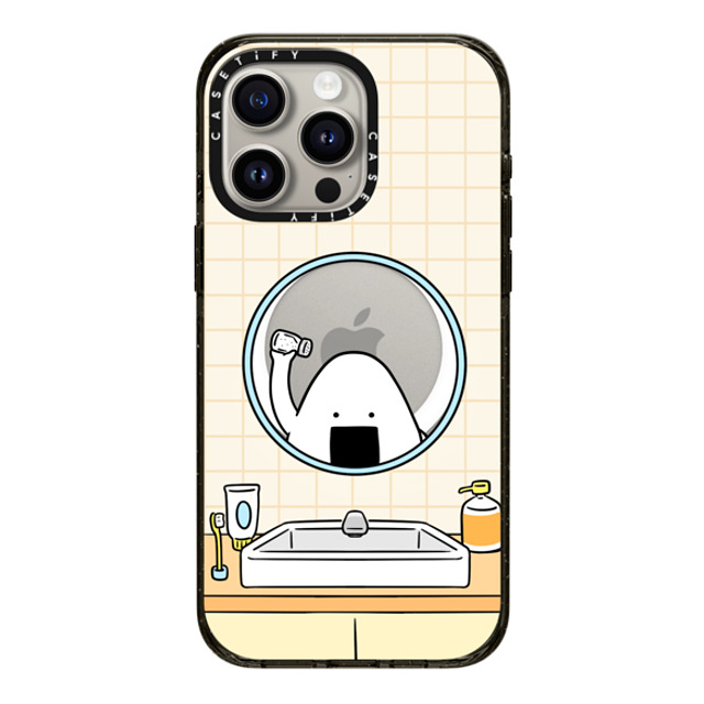 FURIIRAKUN x CASETiFY iPhone 15 Pro Max Case Cartoon,Food Black Impact Case MagSafe Compatible Onigiri morning routine by FURIIRAKUN Back to School FURIIRAKUN x CASETiFY iPhone 15 Pro Max Case Cartoon,Food Black Impact Case MagSafe Compatible Onigiri morning routine by FURIIRAKUN Back to School