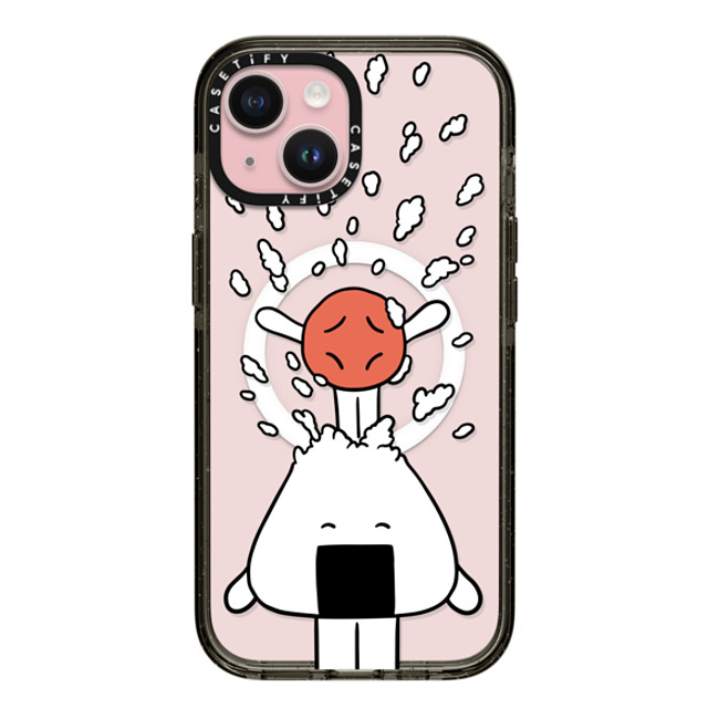 FURIIRAKUN x CASETiFY iPhone 15 Case Sticker,Cartoon Black Impact Case MagSafe Compatible Onigiri & Umeboshi Pop out by FURIIRAKUN Back to School FURIIRAKUN x CASETiFY iPhone 15 Case Sticker,Cartoon Black Impact Case MagSafe Compatible Onigiri & Umeboshi Pop out by FURIIRAKUN Back to School
