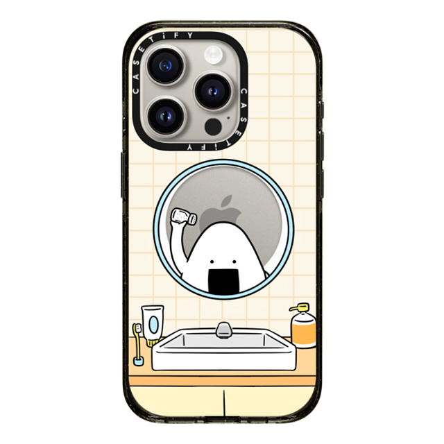 FURIIRAKUN x CASETiFY iPhone 15 Pro Case Cartoon,Food Black Impact Case MagSafe Compatible Onigiri morning routine by FURIIRAKUN Mother's Day FURIIRAKUN x CASETiFY iPhone 15 Pro Case Cartoon,Food Black Impact Case MagSafe Compatible Onigiri morning routine by FURIIRAKUN Mother's Day