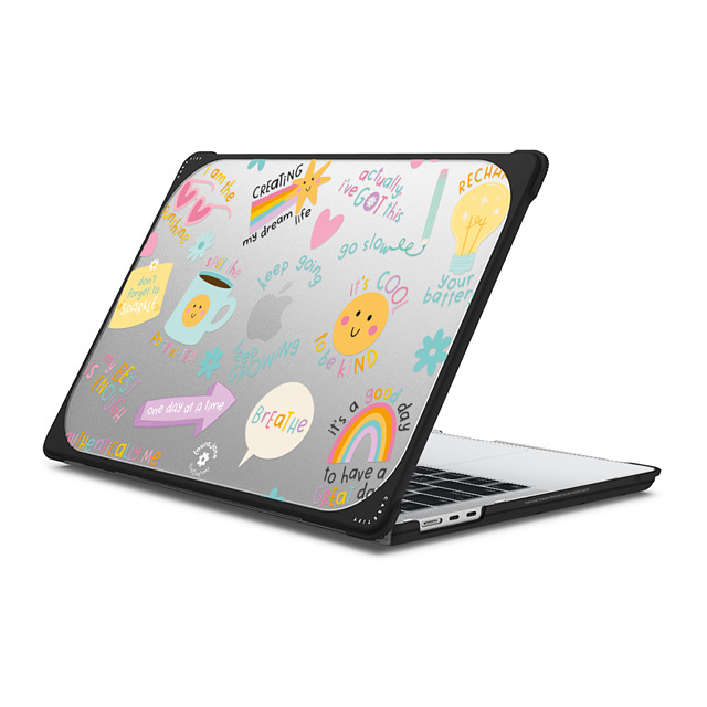 Laura Jane Illustrations x CASETiFY MacBook Air 13-inch (M2 - M4) Floral,Heart ブラック バウンス ケース Keep Growing by Laura Jane Illustrations Mother's Day Laura Jane Illustrations x CASETiFY MacBook Air 13-inch (M2 - M4) Floral,Heart ブラック バウンス ケース Keep Growing by Laura Jane Illustrations Mother's Day