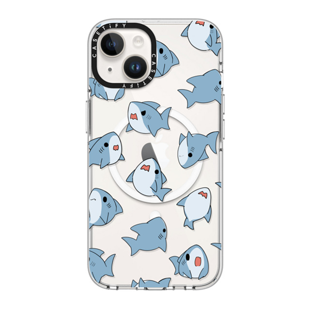 Leonarudo x CASETiFY iPhone 14 Case Clear Clear Case MagSafe Compatible Normal Leonarudo pattern Leonarudo x CASETiFY iPhone 14 Case Clear Clear Case MagSafe Compatible Normal Leonarudo pattern