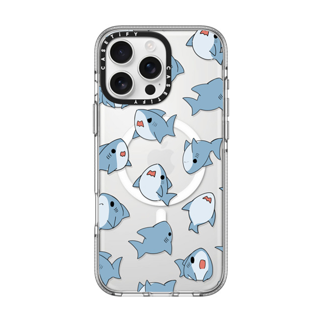 Leonarudo x CASETiFY iPhone 16 Pro Max ケース クリア クリア ケース MagSafe対応 Normal Leonarudo pattern