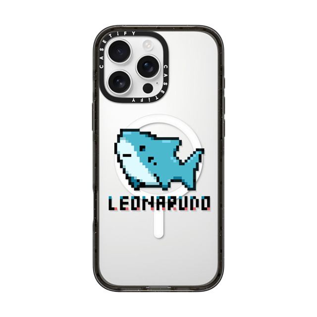 Leonarudo x CASETiFY iPhone 16 Pro Max Case Cartoon Black Impact Case MagSafe Compatible Leonarudo Dot Back to School Leonarudo x CASETiFY iPhone 16 Pro Max Case Cartoon Black Impact Case MagSafe Compatible Leonarudo Dot Back to School