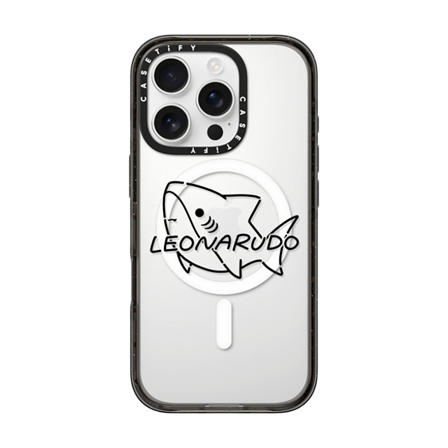 Leonarudo x CASETiFY iPhone 16 Pro ケース Cartoon,Line Art ブラック インパクトケース MagSafe対応 Simple Leonarudo Father's Day Leonarudo x CASETiFY iPhone 16 Pro ケース Cartoon,Line Art ブラック インパクトケース MagSafe対応 Simple Leonarudo Father's Day
