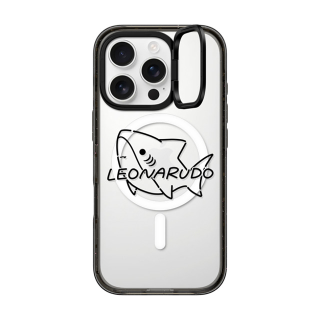 Leonarudo x CASETiFY iPhone 16 Pro ケース Cartoon,Line Art ブラック インパクトリングスタンドケース MagSafe対応 Simple Leonarudo Father's Day Leonarudo x CASETiFY iPhone 16 Pro ケース Cartoon,Line Art ブラック インパクトリングスタンドケース MagSafe対応 Simple Leonarudo Father's Day