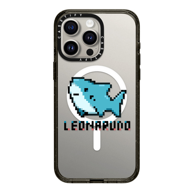 Leonarudo x CASETiFY iPhone 15 Pro Max ケース Cartoon ブラック インパクトケース MagSafe対応 Leonarudo Dot Back to School Leonarudo x CASETiFY iPhone 15 Pro Max ケース Cartoon ブラック インパクトケース MagSafe対応 Leonarudo Dot Back to School