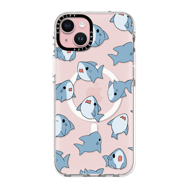 Leonarudo x CASETiFY iPhone 15 Plus ケース Cartoon クリア クリア ケース MagSafe対応 Normal Leonarudo pattern Back to School Leonarudo x CASETiFY iPhone 15 Plus ケース Cartoon クリア クリア ケース MagSafe対応 Normal Leonarudo pattern Back to School