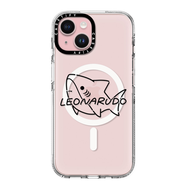 Leonarudo x CASETiFY iPhone 15 ケース Cartoon,Line Art クリア クリア ケース MagSafe対応 Simple Leonarudo Father's Day Leonarudo x CASETiFY iPhone 15 ケース Cartoon,Line Art クリア クリア ケース MagSafe対応 Simple Leonarudo Father's Day