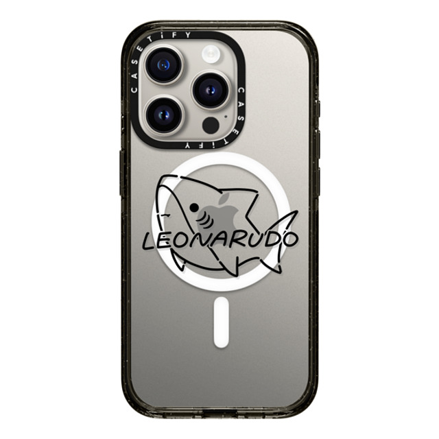 Leonarudo x CASETiFY iPhone 15 Pro ケース Cartoon,Line Art ブラック インパクトケース MagSafe対応 Simple Leonarudo Father's Day Leonarudo x CASETiFY iPhone 15 Pro ケース Cartoon,Line Art ブラック インパクトケース MagSafe対応 Simple Leonarudo Father's Day