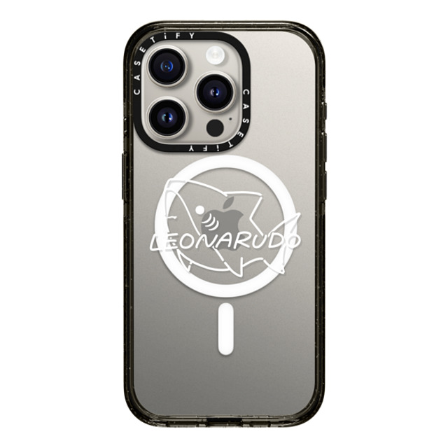Leonarudo x CASETiFY iPhone 15 Pro ケース Cartoon ブラック インパクトケース MagSafe対応 Simple Leonarudo Father's Day Leonarudo x CASETiFY iPhone 15 Pro ケース Cartoon ブラック インパクトケース MagSafe対応 Simple Leonarudo Father's Day