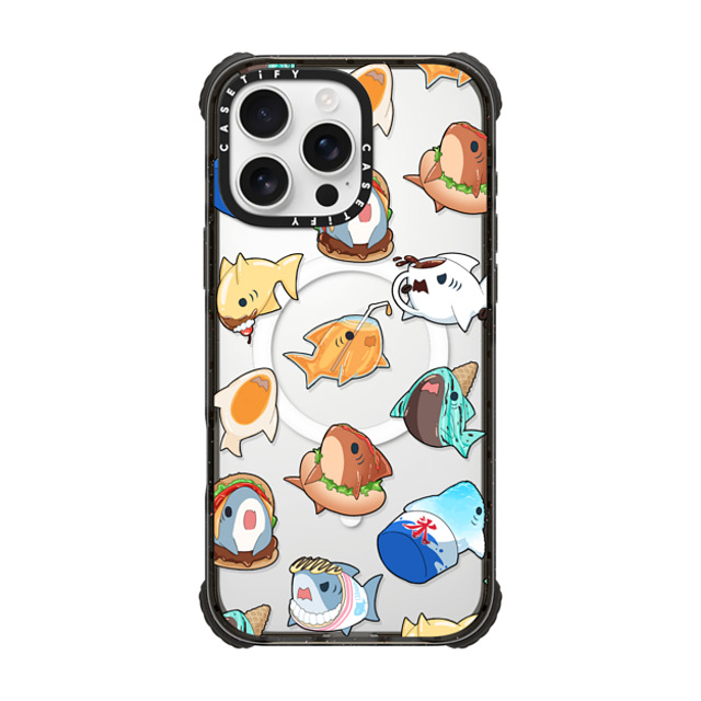 Leonarudo x CASETiFY iPhone 16 Pro Max ケース Cartoon ブラック ウルトラ インパクトケース MagSafe 対応 Food Leonarudo pattern Father's Day Leonarudo x CASETiFY iPhone 16 Pro Max ケース Cartoon ブラック ウルトラ インパクトケース MagSafe 対応 Food Leonarudo pattern Father's Day