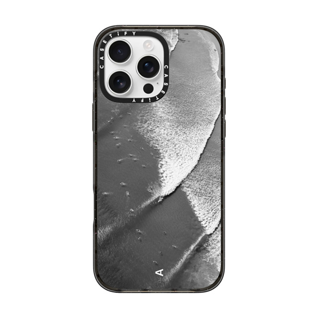 aquabumps x CASETiFY iPhone 16 Pro Max ケース ブラック インパクトケース MagSafe対応 Sweet Lines Queensland Father's Day aquabumps x CASETiFY iPhone 16 Pro Max ケース ブラック インパクトケース MagSafe対応 Sweet Lines Queensland Father's Day