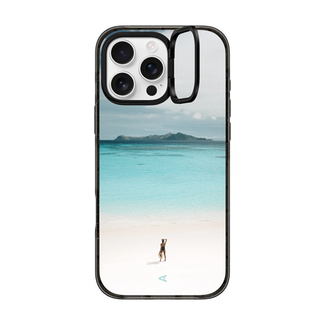 aquabumps x CASETiFY iPhone 16 Pro Max ケース ブラック インパクトリングスタンドケース MagSafe対応 Sea Level Father's Day aquabumps x CASETiFY iPhone 16 Pro Max ケース ブラック インパクトリングスタンドケース MagSafe対応 Sea Level Father's Day