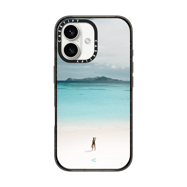 aquabumps x CASETiFY iPhone 16 Case Black Impact Case Sea Level Father's Day aquabumps x CASETiFY iPhone 16 Case Black Impact Case Sea Level Father's Day
