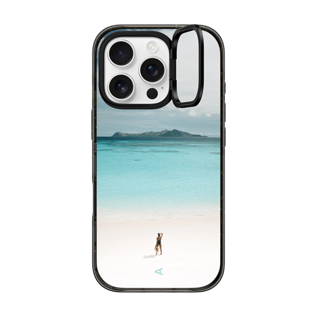 aquabumps x CASETiFY iPhone 16 Pro Case Black インパクトリングスタンドケース MagSafe対応 Sea Level Back to School aquabumps x CASETiFY iPhone 16 Pro Case Black インパクトリングスタンドケース MagSafe対応 Sea Level Back to School