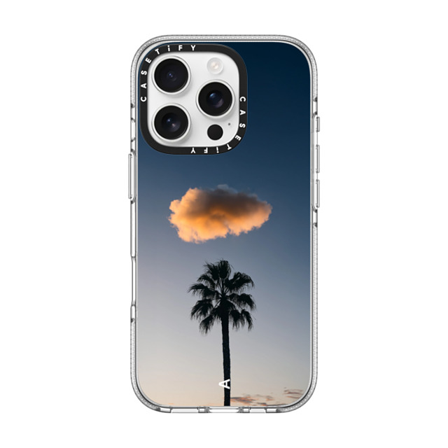 aquabumps x CASETiFY iPhone 16 Pro ケース クリア クリア ケース MagSafe対応 One Palm One Cloud Father's Day aquabumps x CASETiFY iPhone 16 Pro ケース クリア クリア ケース MagSafe対応 One Palm One Cloud Father's Day