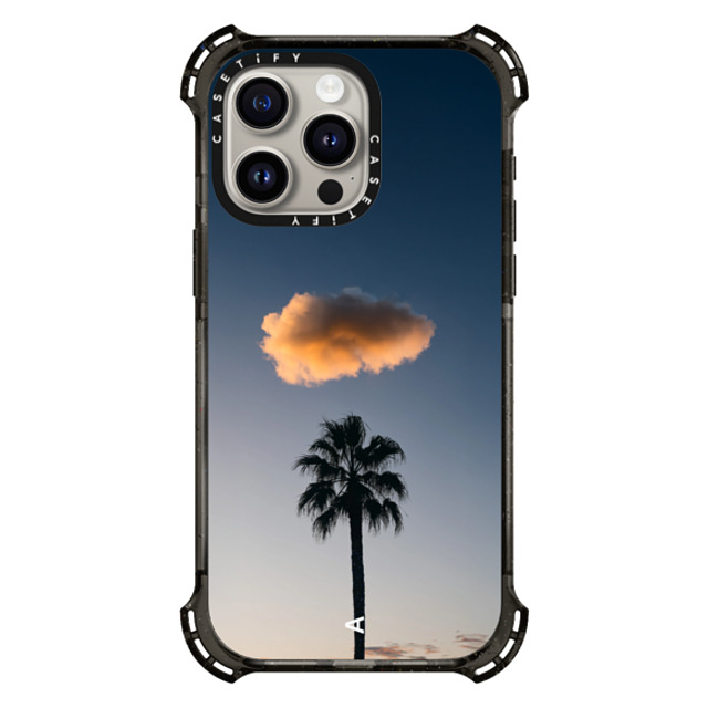 aquabumps x CASETiFY iPhone 15 Pro Max ケース ブラック バウンスケース One Palm One Cloud Back to School aquabumps x CASETiFY iPhone 15 Pro Max ケース ブラック バウンスケース One Palm One Cloud Back to School