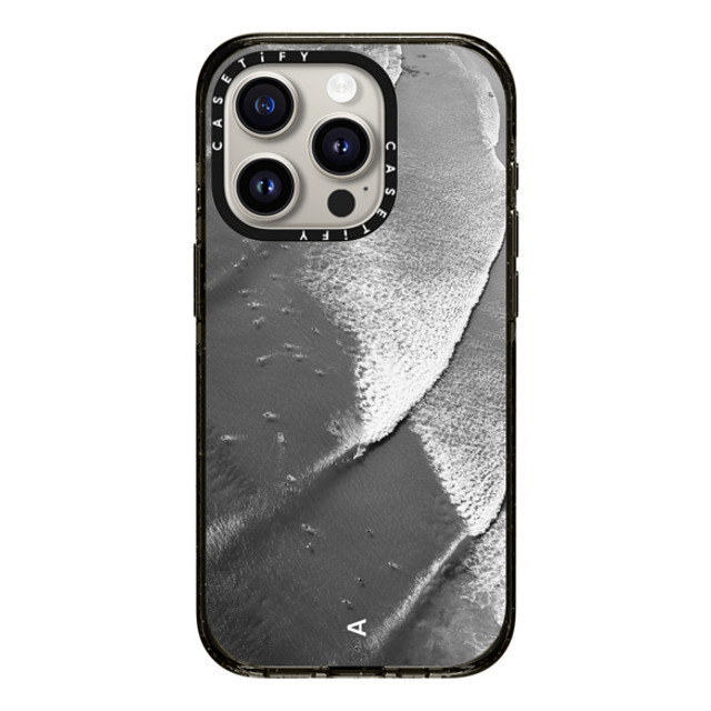 aquabumps x CASETiFY iPhone 15 Pro ケース ブラック インパクトケース MagSafe対応 Sweet Lines Queensland Back to School aquabumps x CASETiFY iPhone 15 Pro ケース ブラック インパクトケース MagSafe対応 Sweet Lines Queensland Back to School