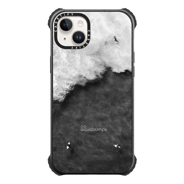 aquabumps x CASETiFY iPhone 14 Plus ケース マットブラック ウルトラ インパクトケース MagSafe 対応 Split Contrast Mother's Day aquabumps x CASETiFY iPhone 14 Plus ケース マットブラック ウルトラ インパクトケース MagSafe 対応 Split Contrast Mother's Day