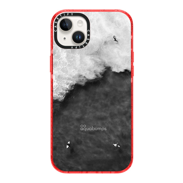 aquabumps x CASETiFY iPhone 14 Plus Case レッド Impact Case Split Contrasts by Aquabumps aquabumps x CASETiFY iPhone 14 Plus Case レッド Impact Case Split Contrasts by Aquabumps