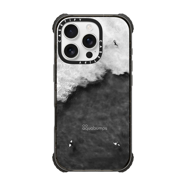 aquabumps x CASETiFY iPhone 16 Pro Case Black ウルトラ インパクトケース MagSafe 対応 Split Contrast Father's Day aquabumps x CASETiFY iPhone 16 Pro Case Black ウルトラ インパクトケース MagSafe 対応 Split Contrast Father's Day