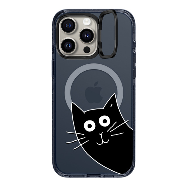 Clo'e Floirat x CASETiFY iPhone 15 Pro Max Case Sticker,Cat Classic Blue インパクトリングスタンドケース MagSafe対応 Hello Cat Back to School Clo'e Floirat x CASETiFY iPhone 15 Pro Max Case Sticker,Cat Classic Blue インパクトリングスタンドケース MagSafe対応 Hello Cat Back to School