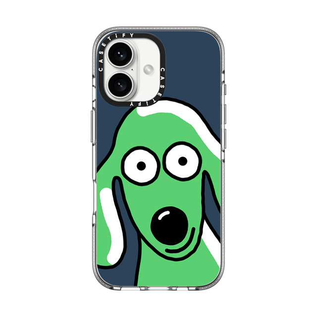 Clo'e Floirat x CASETiFY iPhone 16 Case Dog,Cartoon Clear Clear Case MagSafe Compatible Dog Selfie Father's Day Clo'e Floirat x CASETiFY iPhone 16 Case Dog,Cartoon Clear Clear Case MagSafe Compatible Dog Selfie Father's Day