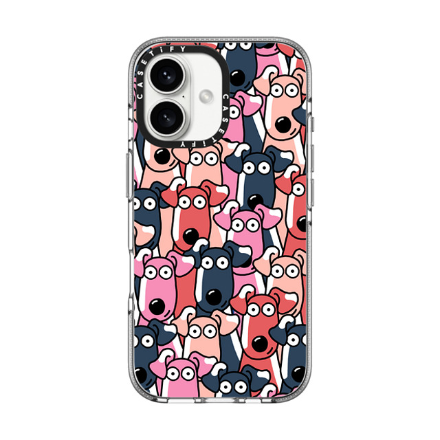 Clo'e Floirat x CASETiFY iPhone 16 ケース Dog,Cartoon クリア クリア ケース MagSafe対応 Dogs Selfies Father's Day Clo'e Floirat x CASETiFY iPhone 16 ケース Dog,Cartoon クリア クリア ケース MagSafe対応 Dogs Selfies Father's Day