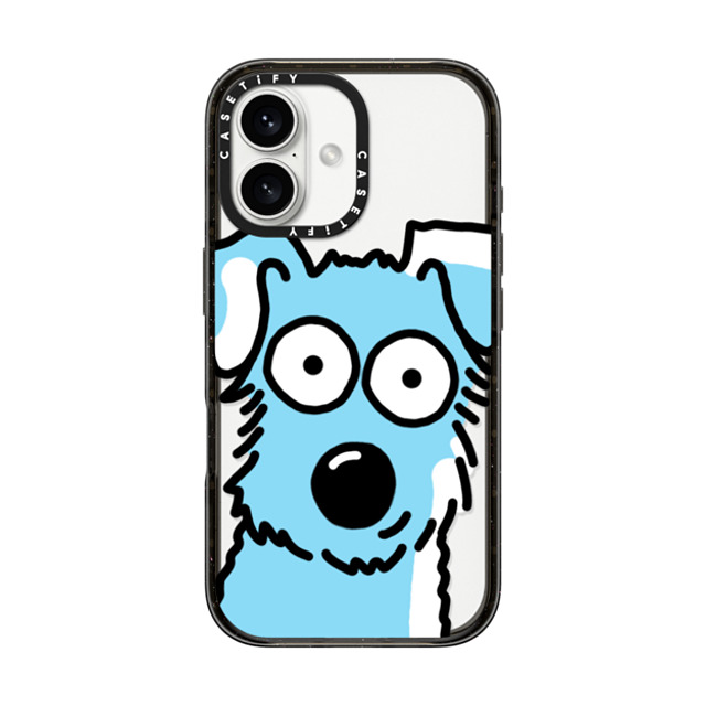 Clo'e Floirat x CASETiFY iPhone 16 Case Dog,Cartoon Black インパクトケース Dog Selfie Mother's Day Clo'e Floirat x CASETiFY iPhone 16 Case Dog,Cartoon Black インパクトケース Dog Selfie Mother's Day