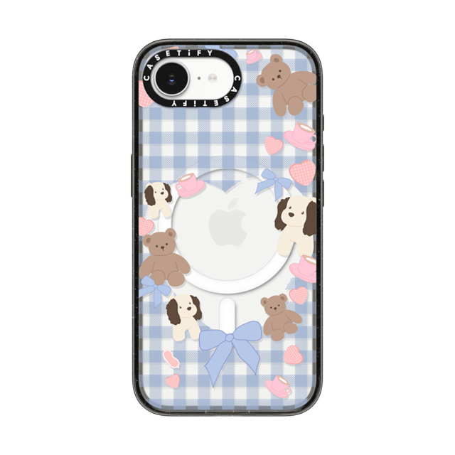 CASETiFY iPhone 16e Case Black Impact Case MagSafe Compatible Puppy Pudding boboland Back to School CASETiFY iPhone 16e Case Black Impact Case MagSafe Compatible Puppy Pudding boboland Back to School