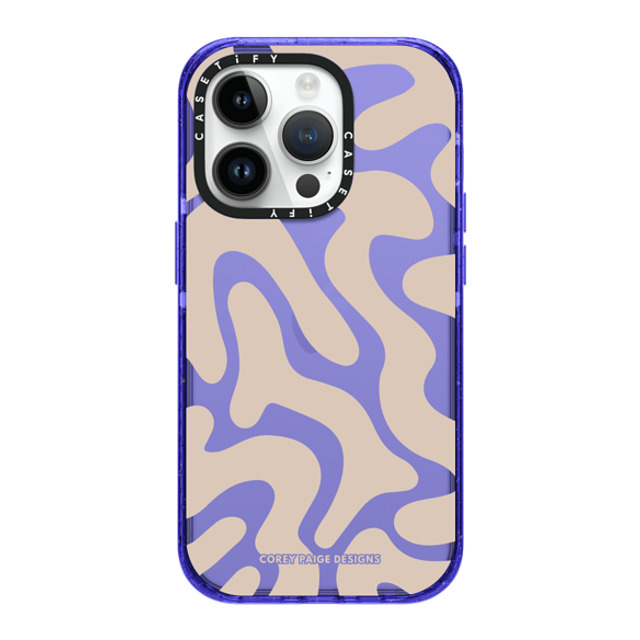 Corey Paige Designs x CASETiFY iPhone 14 Pro Case Abstract,Minimalism Peri Purple インパクトケース Tan Abstract Shapes by Corey Paige Designs Mother's Day Corey Paige Designs x CASETiFY iPhone 14 Pro Case Abstract,Minimalism Peri Purple インパクトケース Tan Abstract Shapes by Corey Paige Designs Mother's Day