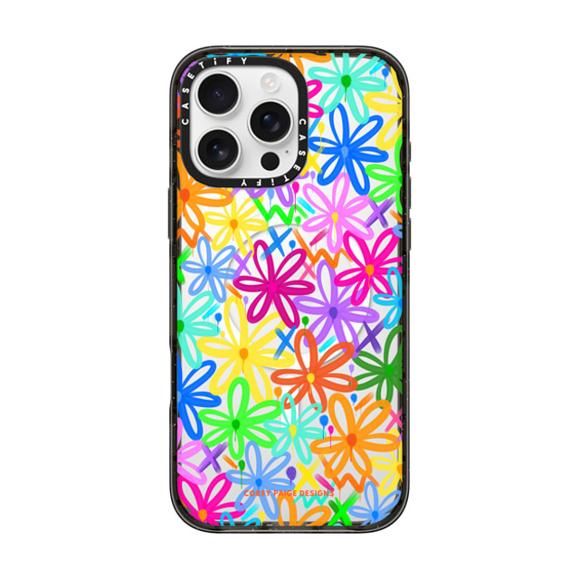Corey Paige Designs x CASETiFY iPhone 16 Pro Max Case Black Impact Case MagSafe Compatible Buy Me Flowers by Corey Paige Designs Father's Day Corey Paige Designs x CASETiFY iPhone 16 Pro Max Case Black Impact Case MagSafe Compatible Buy Me Flowers by Corey Paige Designs Father's Day