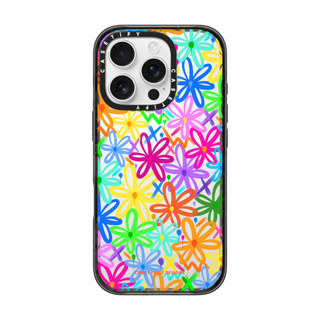 Corey Paige Designs x CASETiFY iPhone 16 Pro ケース ブラック インパクトケース Buy Me Flowers by Corey Paige Designs Father's Day Corey Paige Designs x CASETiFY iPhone 16 Pro ケース ブラック インパクトケース Buy Me Flowers by Corey Paige Designs Father's Day