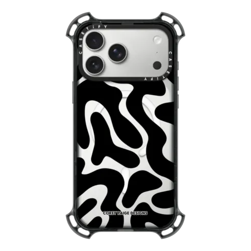 CASETiFY iPhone17ケース Black Cow ミラー Cow Print Phone Cases & Accessories | Fun & Trendy Designs – CASETiFY