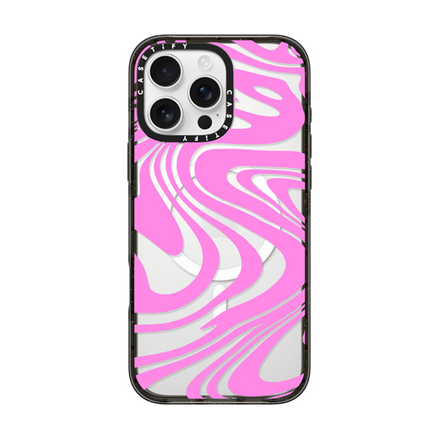 Hyakume x CASETiFY iPhone 16 Pro Max Case Geometric,Abstract Black Impact Case MagSafe Compatible Transparent Marble Trippy Wavy Swirl Pink Spiral Warp Twirl 70s Psychedelic Acid Groovy Abstract Pattern Back to School Hyakume x CASETiFY iPhone 16 Pro Max Case Geometric,Abstract Black Impact Case MagSafe Compatible Transparent Marble Trippy Wavy Swirl Pink Spiral Warp Twirl 70s Psychedelic Acid Groovy Abstract Pattern Back to School