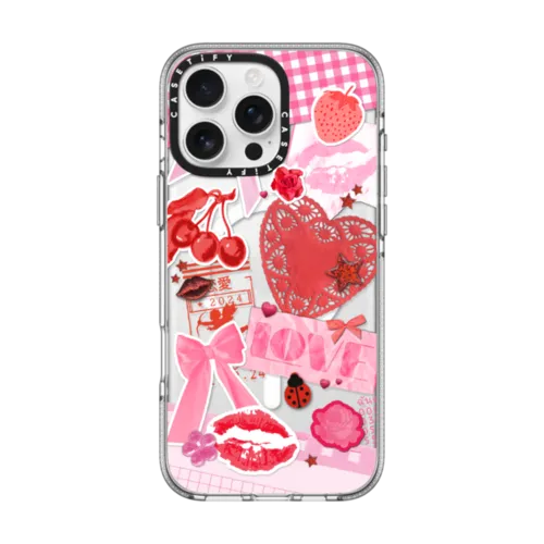 iPhone 16 Pro Max - Transparent Junk Journal Stickers
