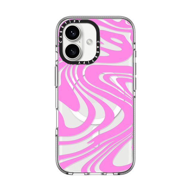 Hyakume x CASETiFY iPhone 16 Case Geometric,Abstract クリア クリア ケース MagSafe対応 Transparent Marble Trippy Wavy Swirl Pink Spiral Warp Twirl 70s Psychedelic Acid Groovy Abstract Pattern Back to School Hyakume x CASETiFY iPhone 16 Case Geometric,Abstract クリア クリア ケース MagSafe対応 Transparent Marble Trippy Wavy Swirl Pink Spiral Warp Twirl 70s Psychedelic Acid Groovy Abstract Pattern Back to School