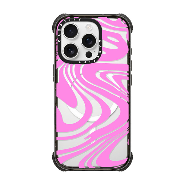 Hyakume x CASETiFY iPhone 16 Pro Case Geometric,Abstract Black ウルトラ インパクトケース MagSafe 対応 Transparent Marble Trippy Wavy Swirl Pink Spiral Warp Twirl 70s Psychedelic Acid Groovy Abstract Pattern Back to School Hyakume x CASETiFY iPhone 16 Pro Case Geometric,Abstract Black ウルトラ インパクトケース MagSafe 対応 Transparent Marble Trippy Wavy Swirl Pink Spiral Warp Twirl 70s Psychedelic Acid Groovy Abstract Pattern Back to School