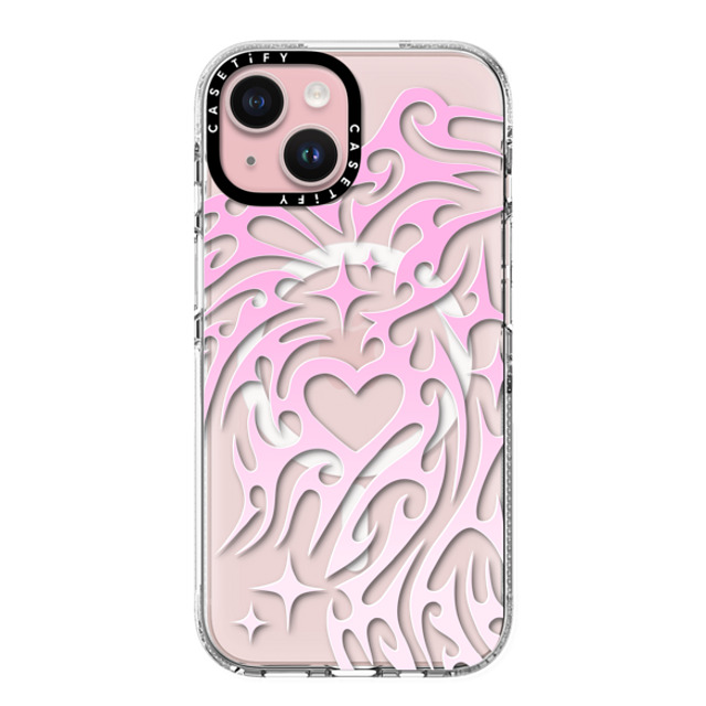 Hyakume x CASETiFY iPhone 15 ケース Heart,Gradient クリア クリア ケース MagSafe対応 Transparent Cyber Sigil Neotribal Spiky Tribal Tattoo Heart Sparkle Star Pink White Gradient Back to School Hyakume x CASETiFY iPhone 15 ケース Heart,Gradient クリア クリア ケース MagSafe対応 Transparent Cyber Sigil Neotribal Spiky Tribal Tattoo Heart Sparkle Star Pink White Gradient Back to School