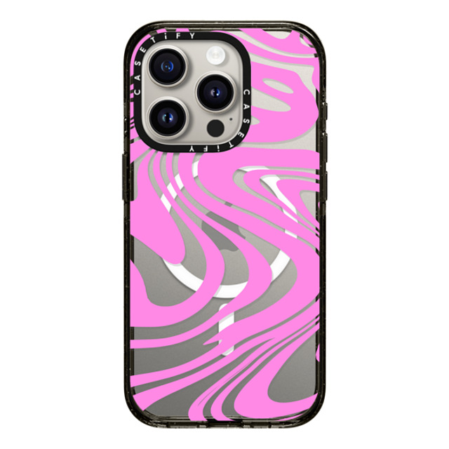 Hyakume x CASETiFY iPhone 15 Pro Case Geometric,Abstract Black Impact Case MagSafe Compatible Transparent Marble Trippy Wavy Swirl Pink Spiral Warp Twirl 70s Psychedelic Acid Groovy Abstract Pattern Back to School Hyakume x CASETiFY iPhone 15 Pro Case Geometric,Abstract Black Impact Case MagSafe Compatible Transparent Marble Trippy Wavy Swirl Pink Spiral Warp Twirl 70s Psychedelic Acid Groovy Abstract Pattern Back to School