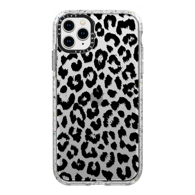Hyakume x CASETiFY iPhone 11 Pro Max Case Leopard,Pattern フロスト インパクトケース Black Transparent Leopard Print Mother's Day Hyakume x CASETiFY iPhone 11 Pro Max Case Leopard,Pattern フロスト インパクトケース Black Transparent Leopard Print Mother's Day