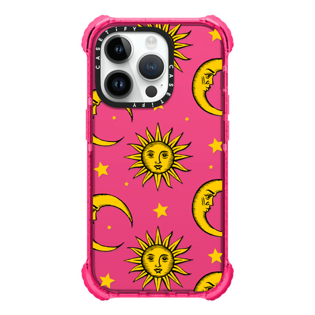 Hyakume x CASETiFY iPhone 14 Pro Case Star,Nature Bubble Gum ウルトラインパクトケース Sun Moon Stars Transparent Gold Yellow Back to School Hyakume x CASETiFY iPhone 14 Pro Case Star,Nature Bubble Gum ウルトラインパクトケース Sun Moon Stars Transparent Gold Yellow Back to School