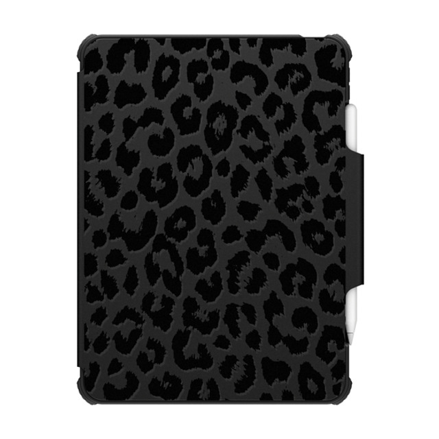 Hyakume x CASETiFY iPad Air (第4/5世代) Leopard Black インパクト フォリオ ケース Transparent Black Leopard Print Mother's Day Hyakume x CASETiFY iPad Air (第4/5世代) Leopard Black インパクト フォリオ ケース Transparent Black Leopard Print Mother's Day