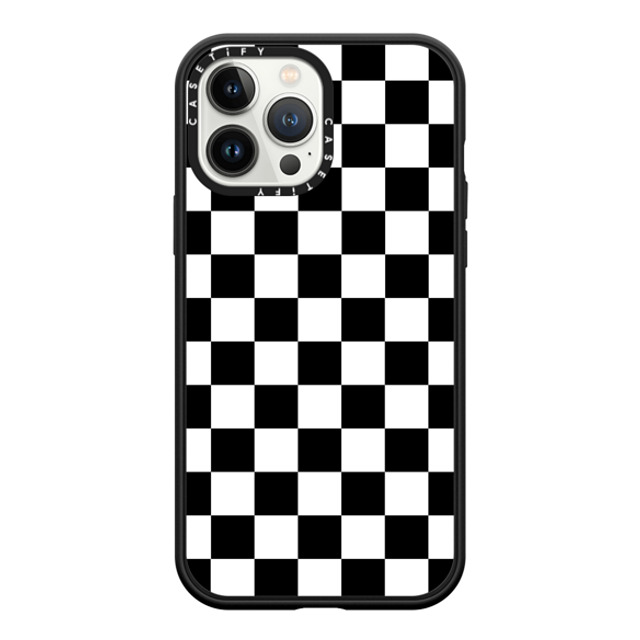 Hyakume x CASETiFY iPhone 13 Pro Max Case Checkered,Pattern マットブラック Impact Case Black White Check Checkerboard Chess Board Two Tone Ska Pattern Mother's Day Hyakume x CASETiFY iPhone 13 Pro Max Case Checkered,Pattern マットブラック Impact Case Black White Check Checkerboard Chess Board Two Tone Ska Pattern Mother's Day